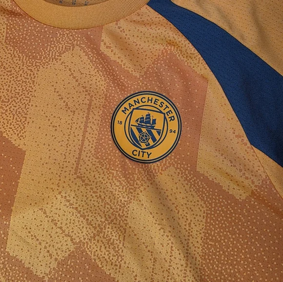 Puma Manchester City Training Jersey T-Shirt Soccer - Picture 3 of 10